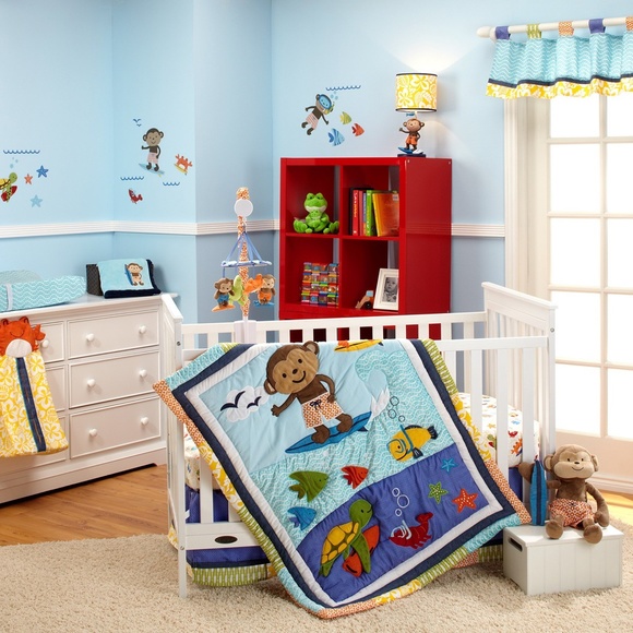 Carter's Laguna Collection Lamp And Shade - Picture 3 of 3